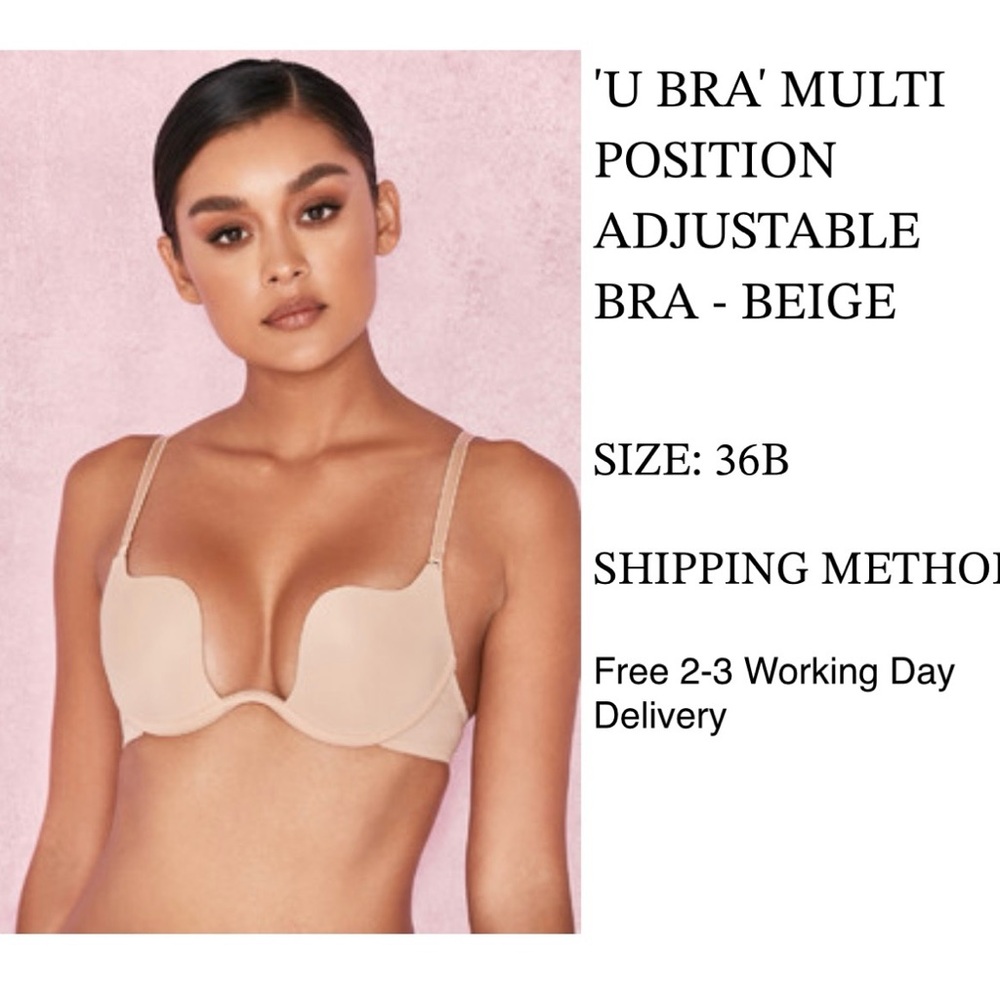 2 pcs. House of CB Versatile Beige Bras